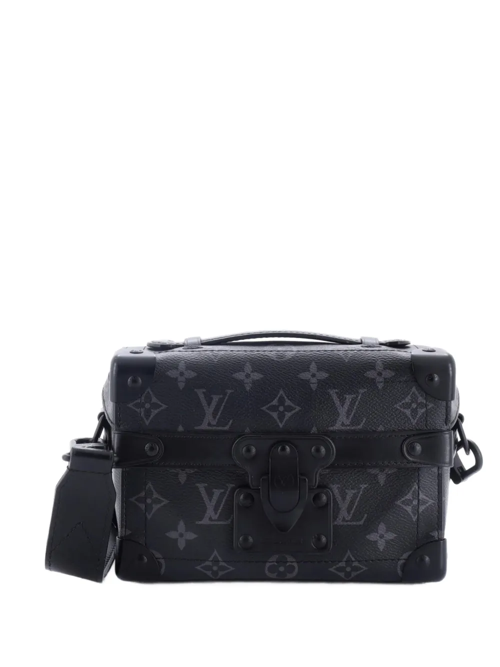 Louis Vuitton Pre-Owned Borsa a spalla Soul Trunk con monogramma - Nero