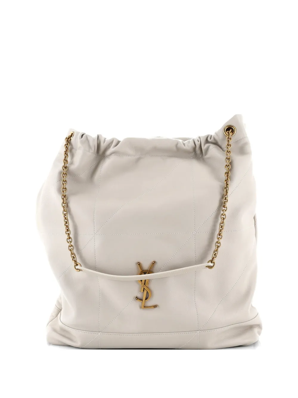 Saint Laurent Pre-Owned Borsa a spalla Jamie 4.3 Pochon grande in pelle - Toni neutri