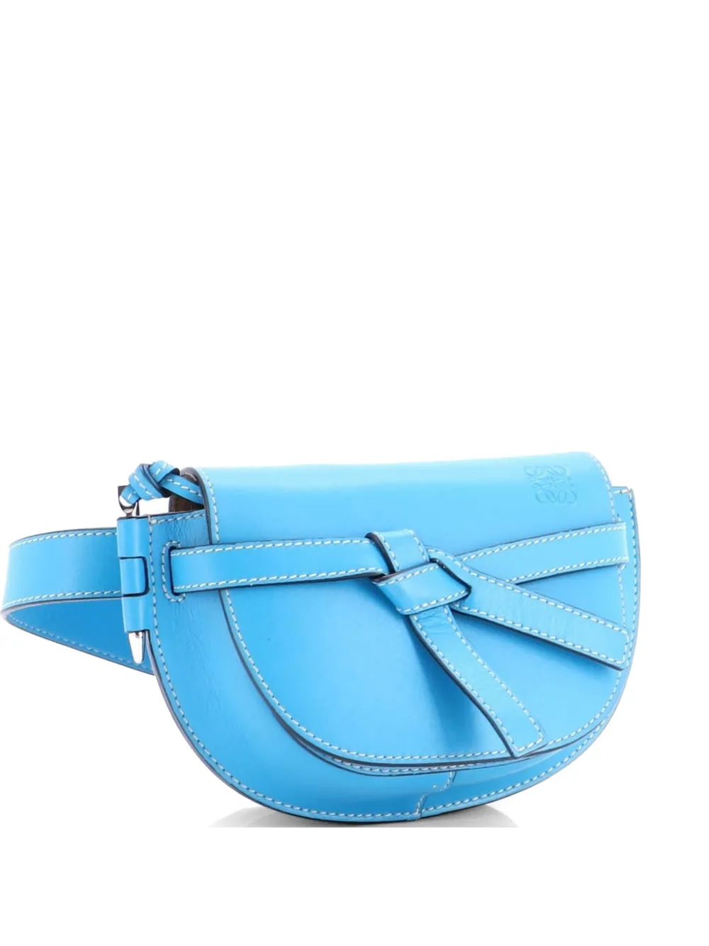 Loewe Pre-Owned Marsupio Gate mini in pelle - Blu