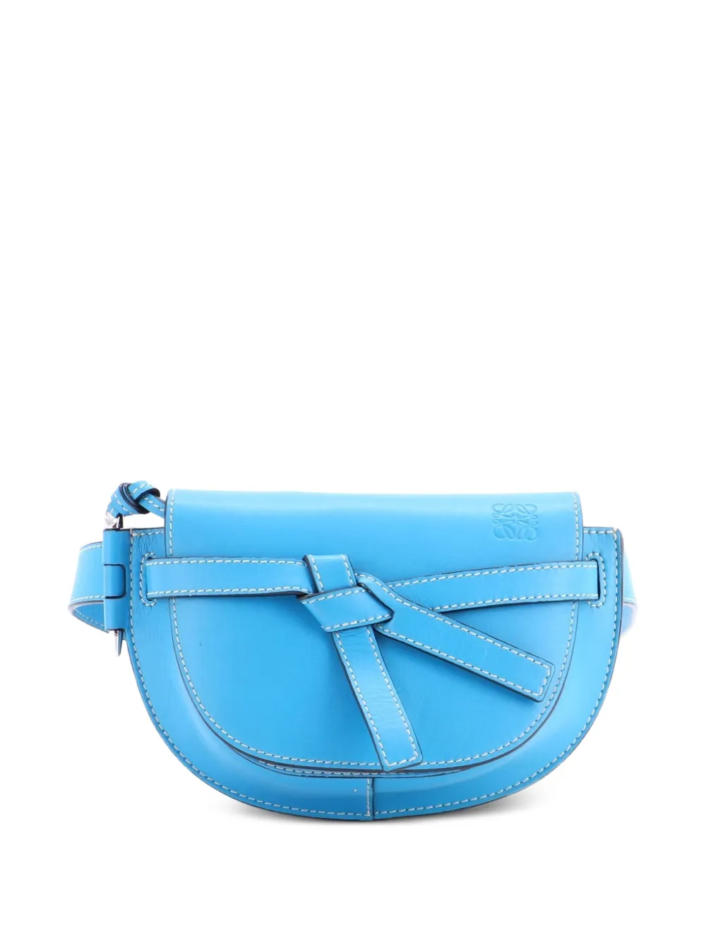 Loewe Pre-Owned Marsupio Gate mini in pelle - Blu