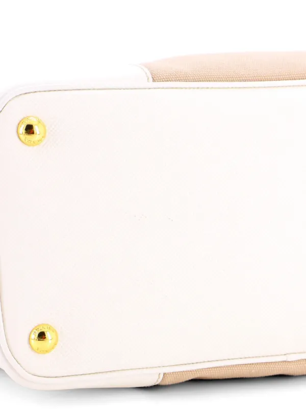 Prada Pre-Owned キュイル ダブル キャンバス サフィアーノレザー 