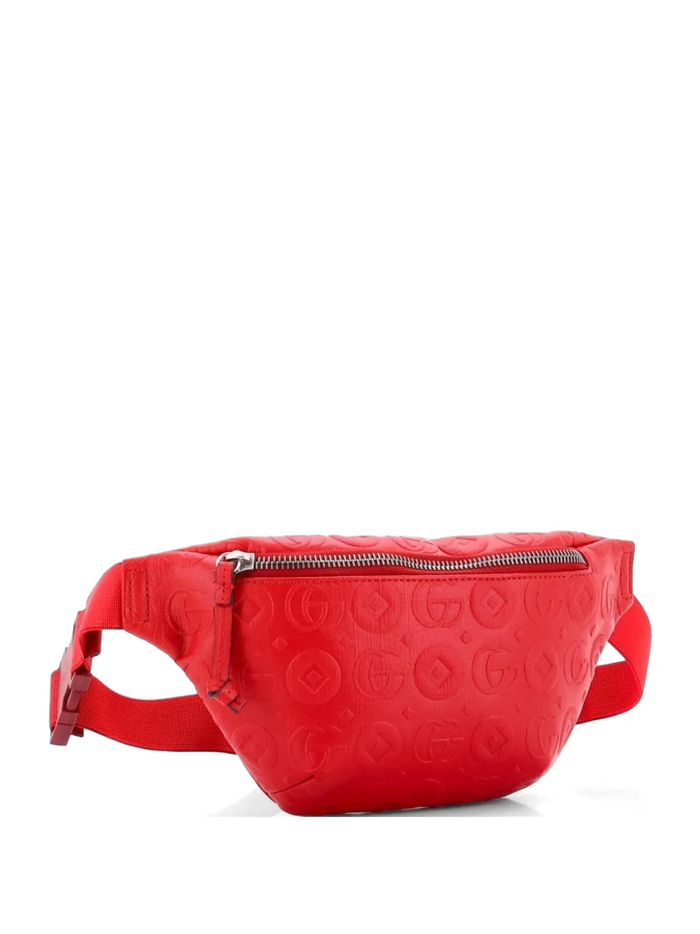Gucci Pre-Owned Marsupio Children's in pelle goffrata - Rosso