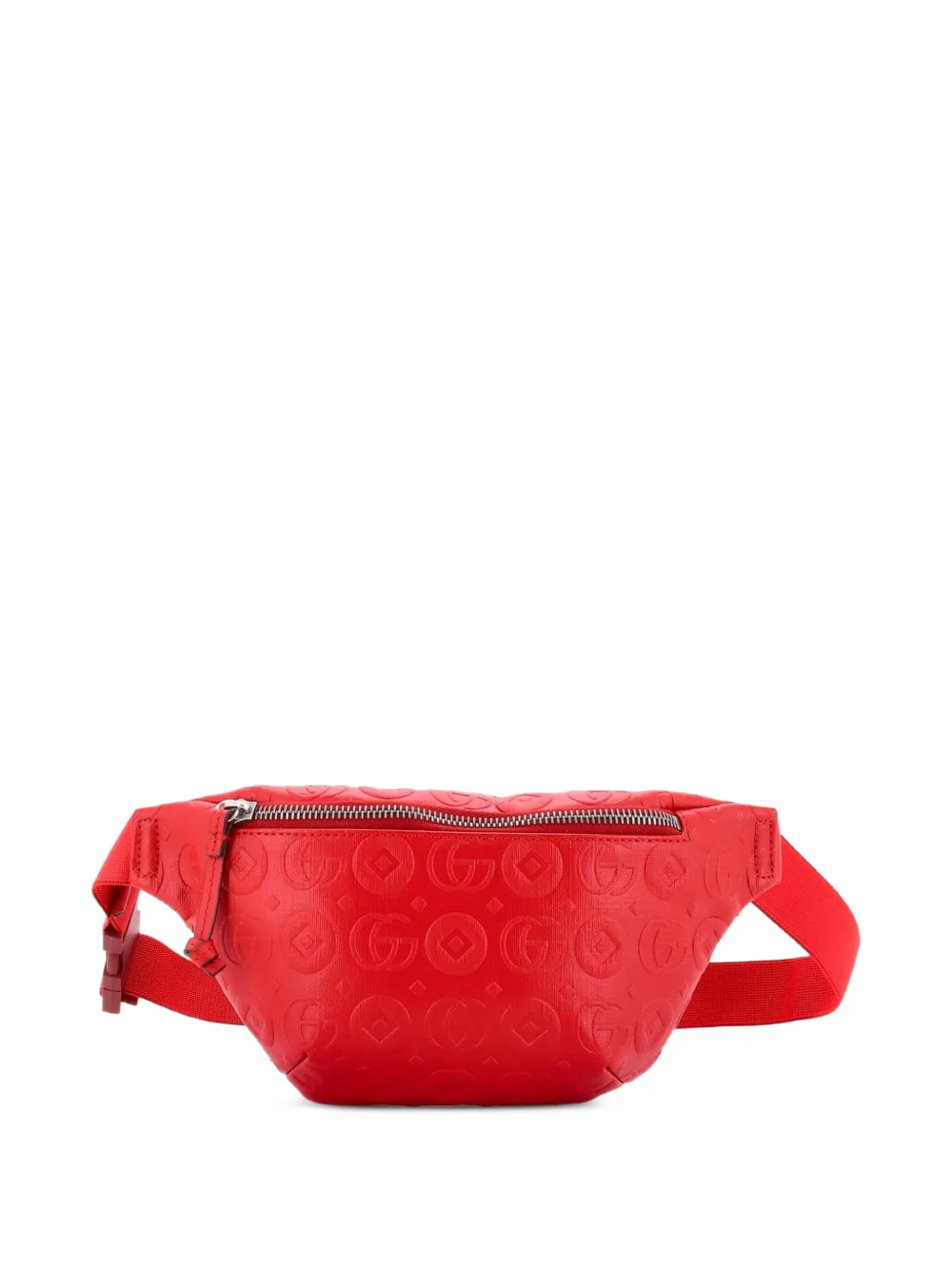 Gucci Pre-Owned Marsupio Children's in pelle goffrata - Rosso