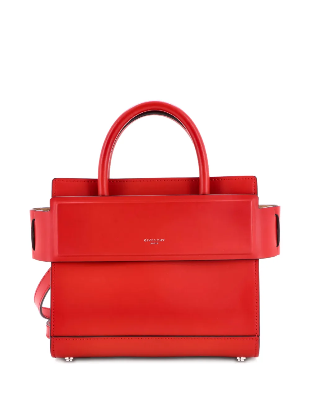 Givenchy Pre-Owned Borsa a tracolla Horizon mini in pelle - Rosso