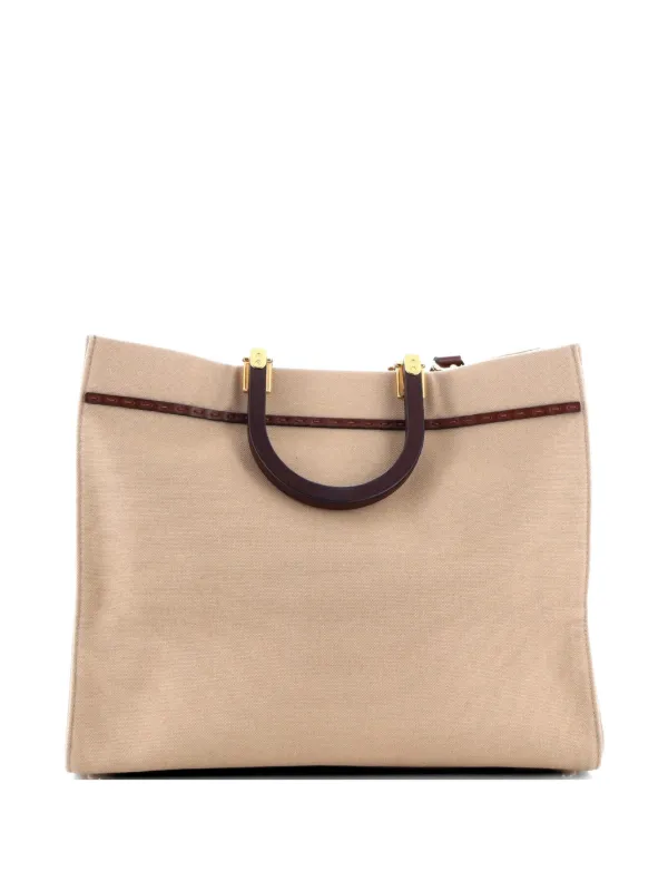 Fendi Pre-Owned サンシャイン ショッパー キャンバス ミディアム