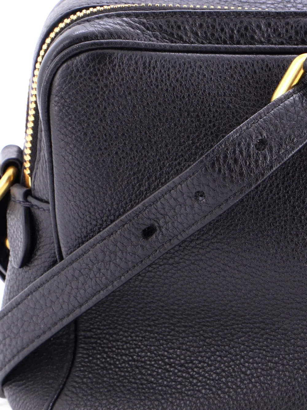 Prada Pre-Owned ダブルジップ カメラバッグ ヴィッテロフェニックス