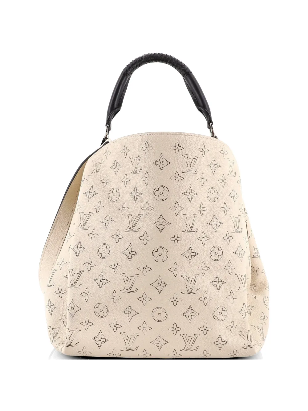 Louis Vuitton Pre-Owned Borsa a mano Babylone PM in pelle Mahina con tracolla - Toni neutri