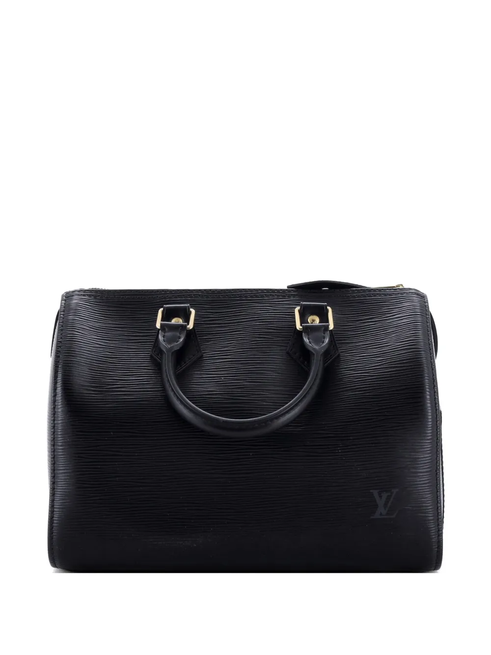 Louis Vuitton Pre-Owned Borsa a mano Speedy 25 in pelle Épi con tracolla - Nero