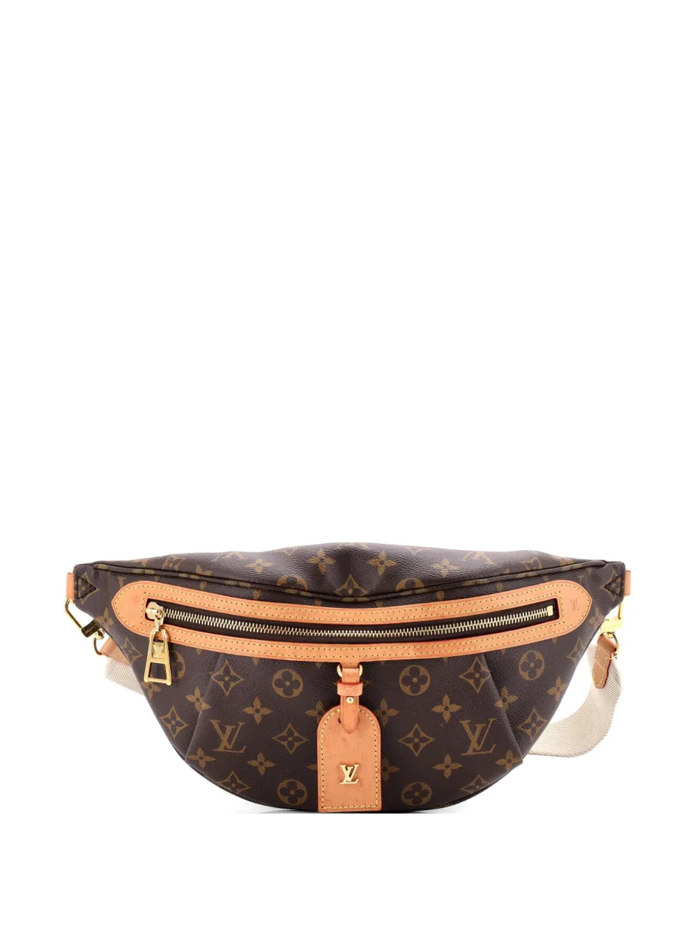 Louis Vuitton Pre-Owned Marsupio High Rise in tela con monogramma - Marrone