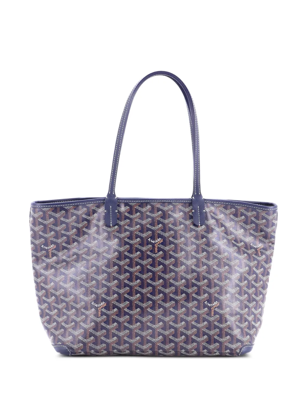 Goyard Pre-Owned MM Artois Tote Schultertasche aus beschichtetem Canvas - Blau