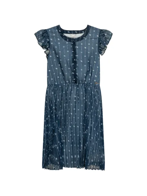 guess kids pleated ruffled dress