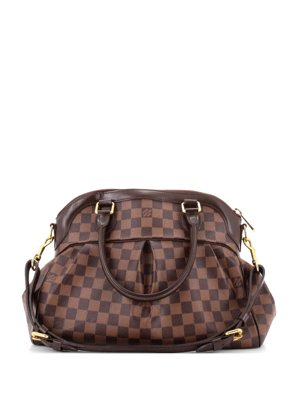 Louis Vuitton Pre-Owned Borsa a mano Trevi PM in tela Damier con tracolla - Marrone