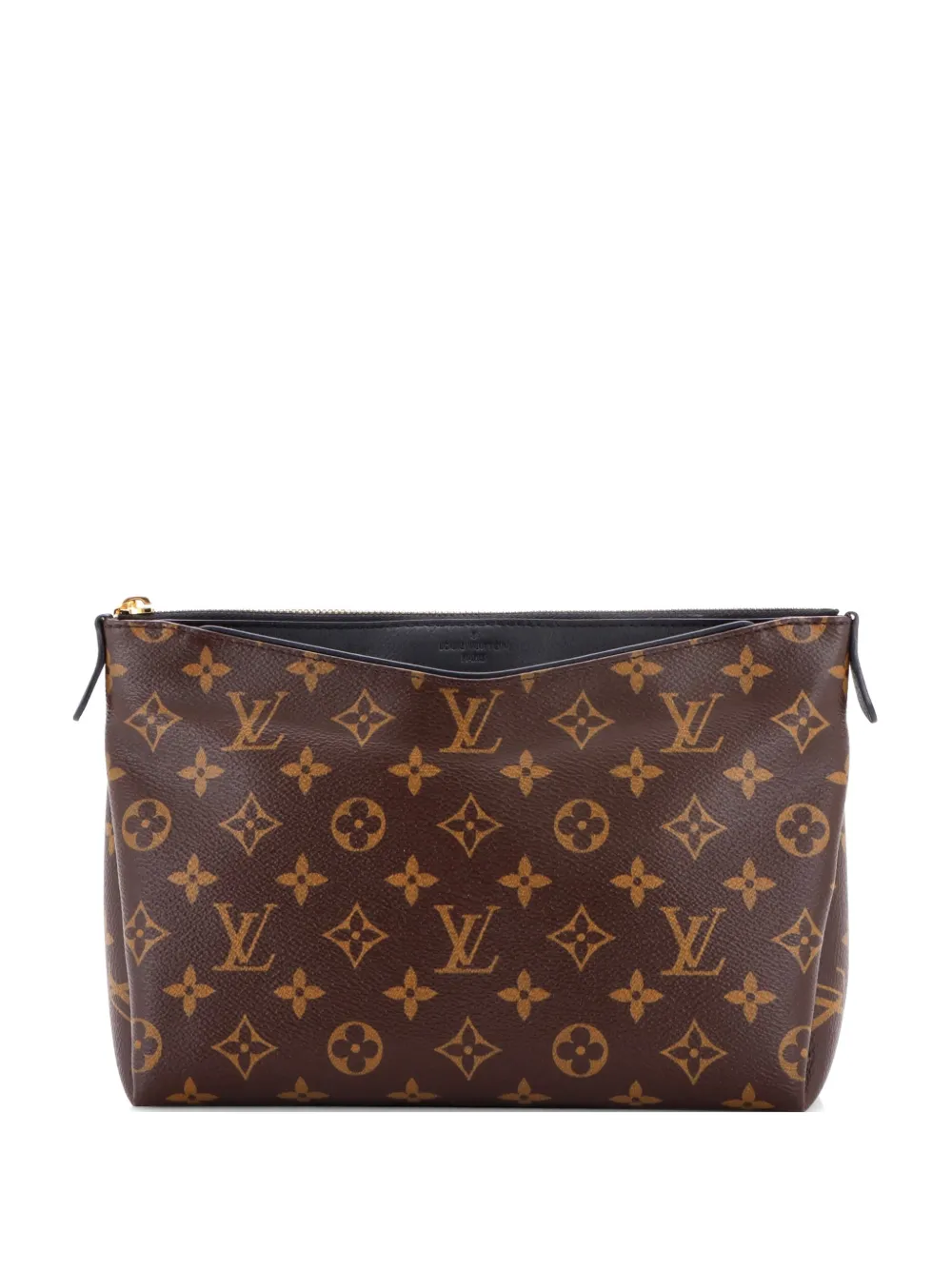 Louis Vuitton Pre-Owned Pallas Clutch aus Monogram-Canvas mit Leder - Schwarz