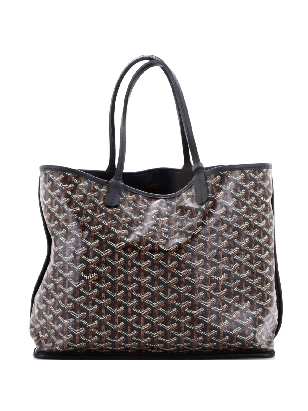 Goyard Pre-Owned Borsa tote Anjou PM reversibile in tela cerata - Nero