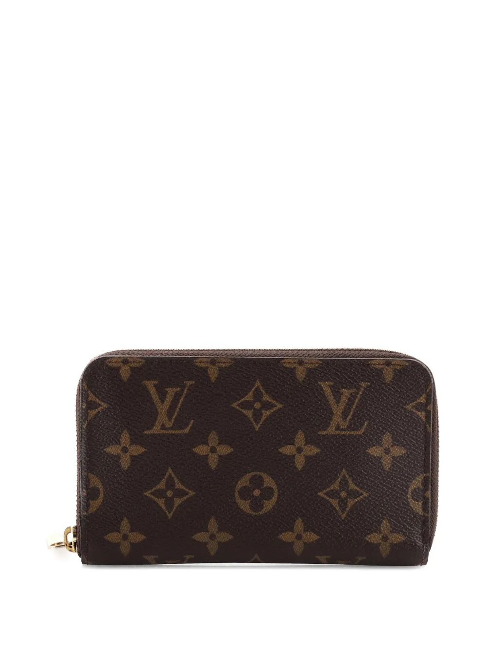 Louis Vuitton Pre-Owned Portafoglio compatto Zippy in tela con monogramma - Marrone