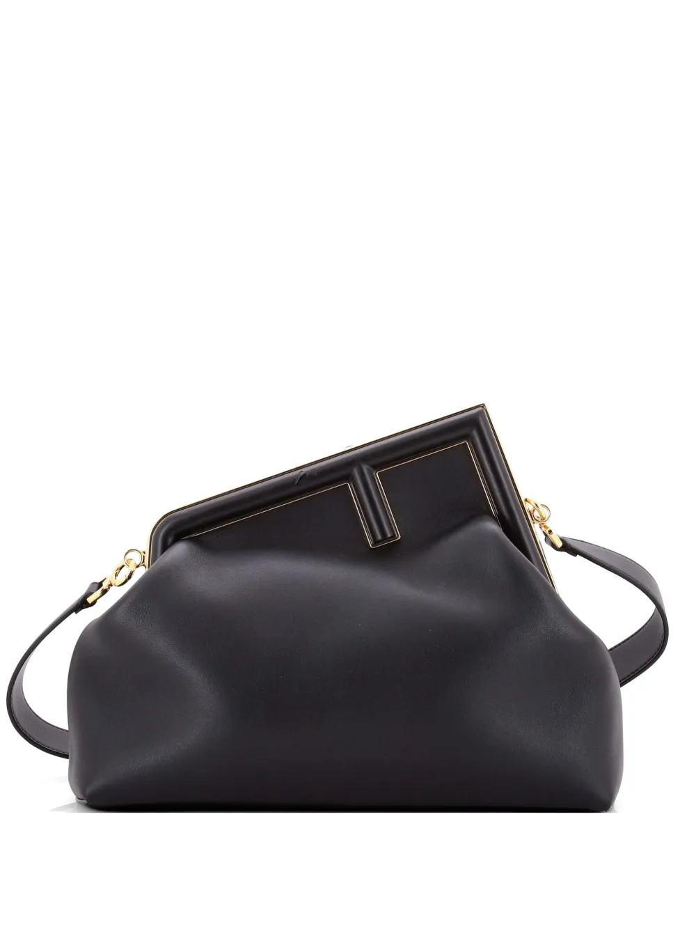 Fendi Pre-Owned Clutch First media in pelle - Nero