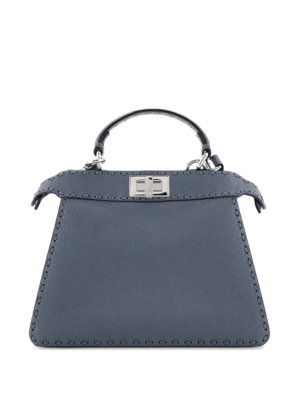 Fendi Pre-Owned セレリア ピーカブー アイシーユー レザー スモール 