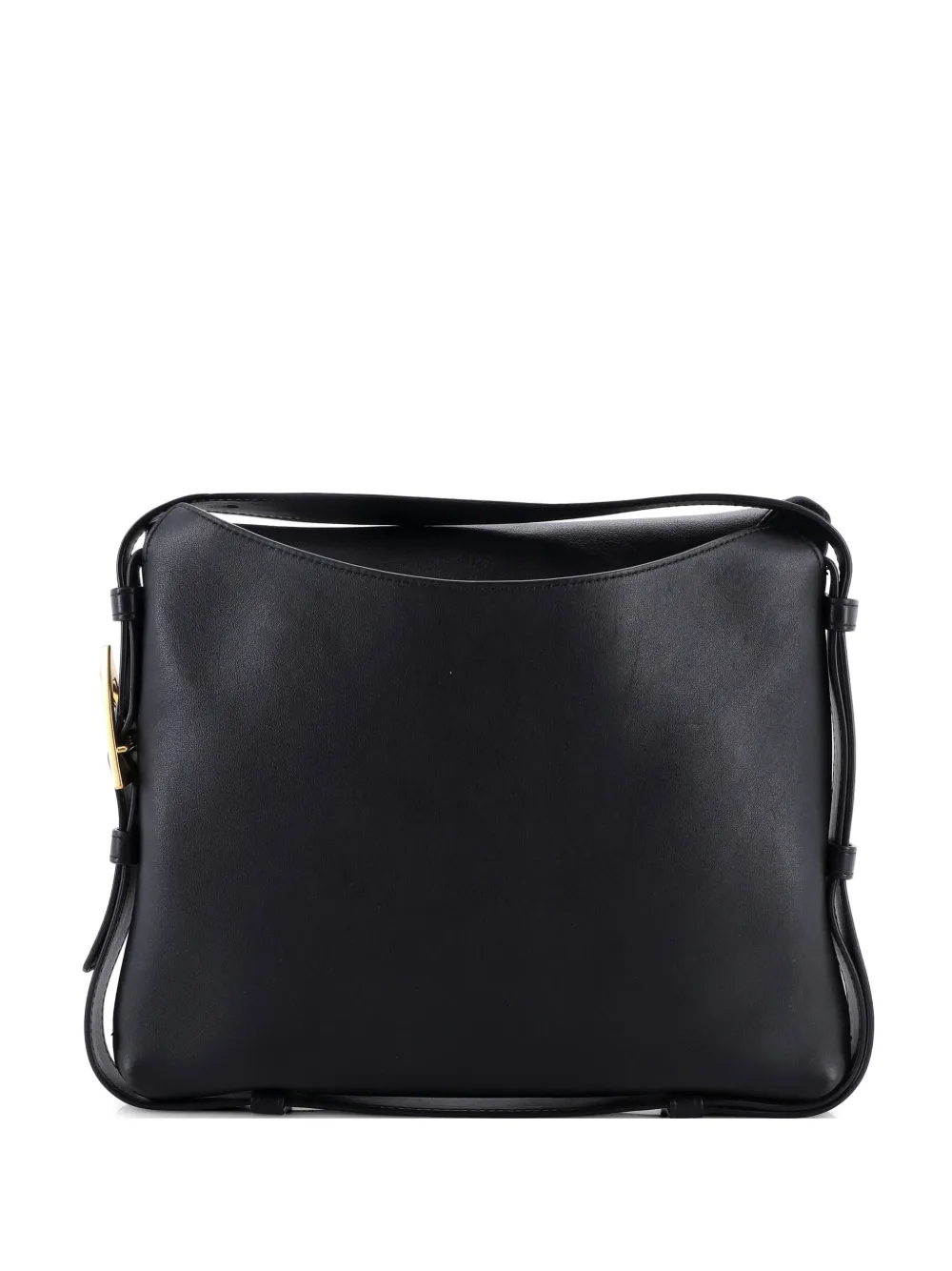 Bottega Veneta Pre-Owned Borsa passepartout Cradle media in pelle - Nero