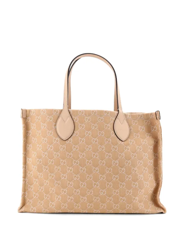Gucci Pre-Owned オフィディア ショッパー GG デニム ラージ トート