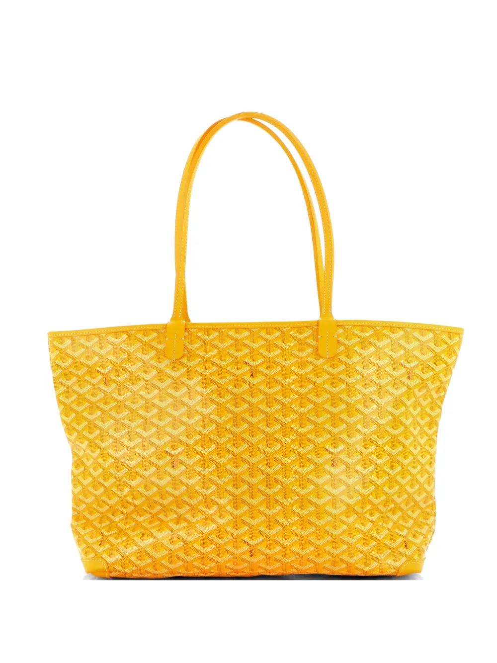 Goyard Pre-Owned MM Artois Tote Schultertasche aus beschichtetem Canvas - Gelb