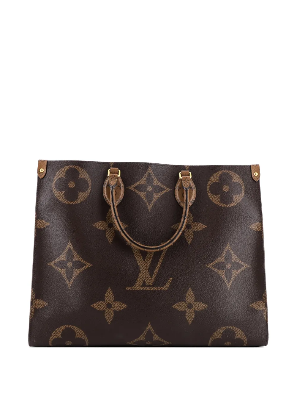 Louis Vuitton Pre-Owned OnTheGo Reverse Monogram Giant GM tote bag - Brown