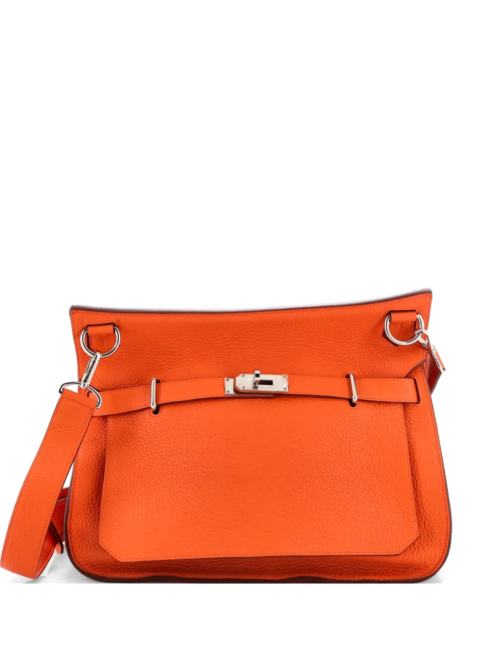 Hermès Pre-Owned Jypsiere Bag Clemence 34 crossbody bag - Arancione