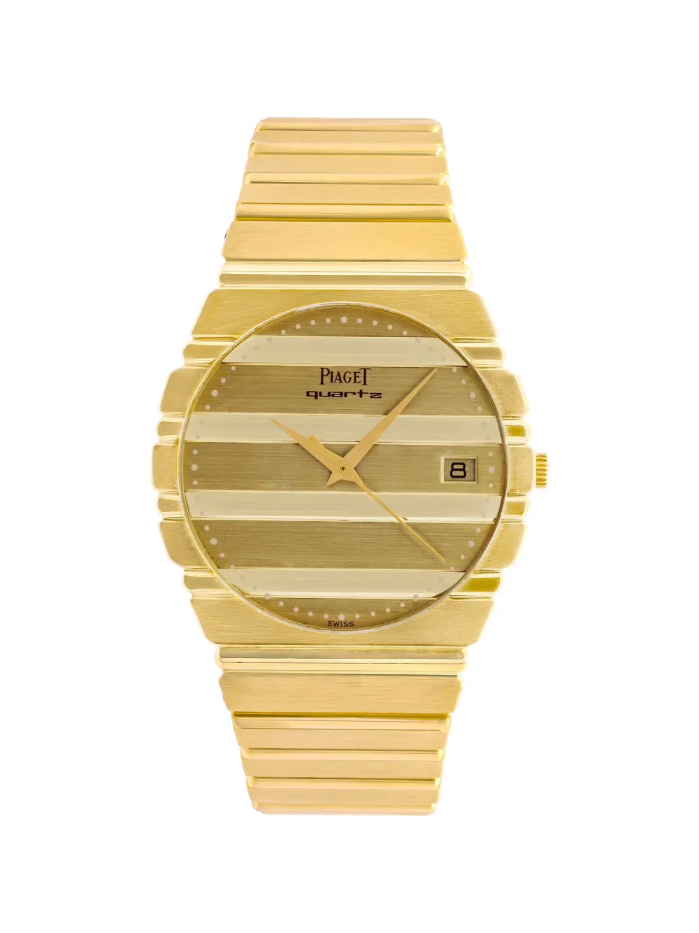 Piaget Polo horizontal-gadroon 34mm watch - Gold
