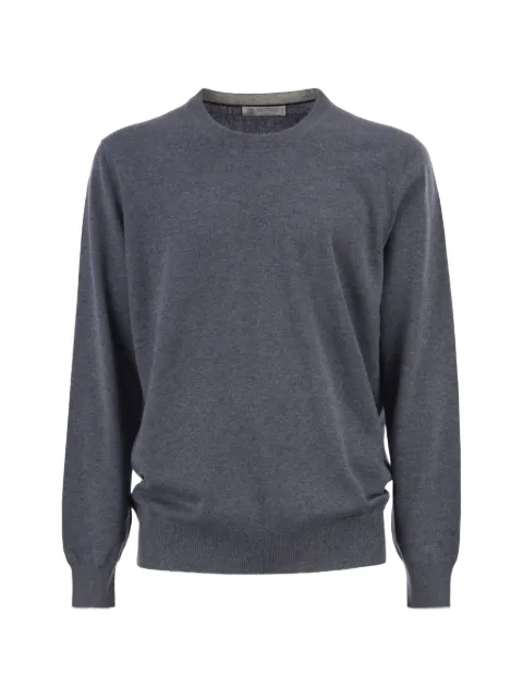 Brunello Cucinelli cashmere crew-neck sweater