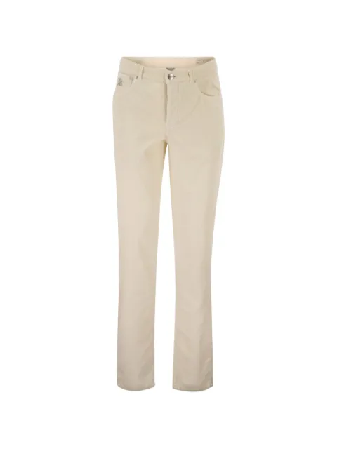 Brunello Cucinelli five-pocket corduroy trousers