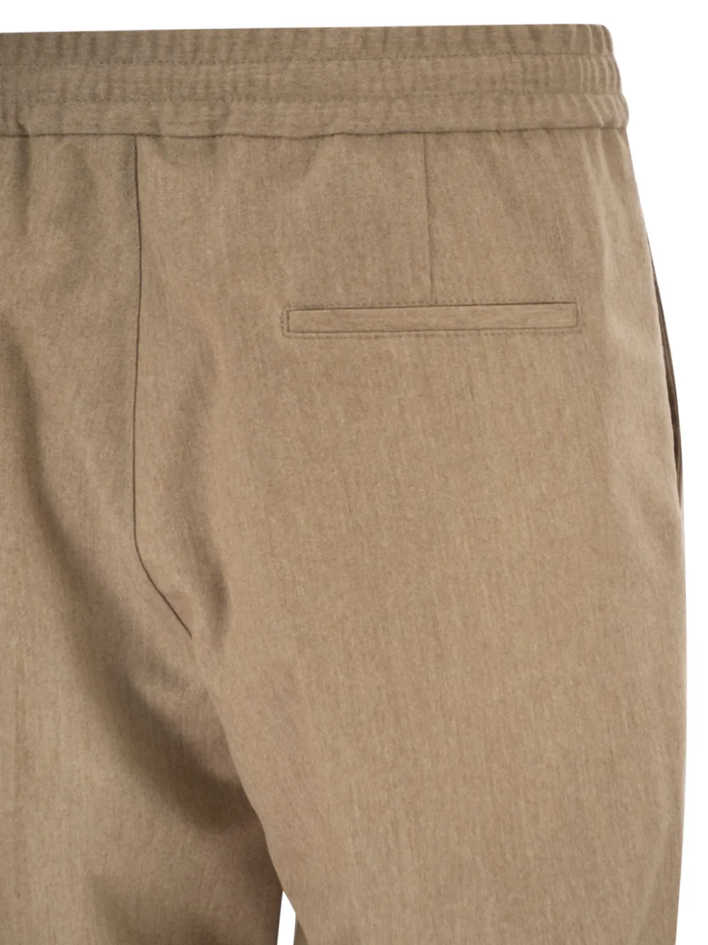 Brunello Cucinelli Broek met trekkoord Beige