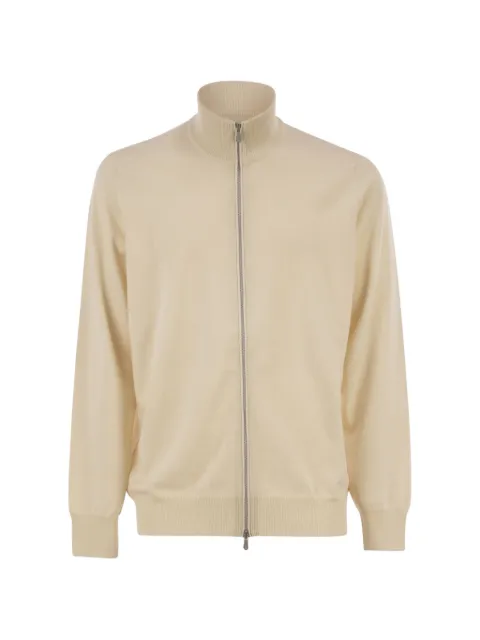 Brunello Cucinelli high-neck zip-up cardigan