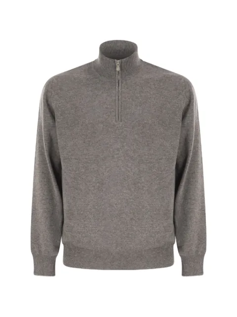 Brunello Cucinelli half-zip cashmere sweater