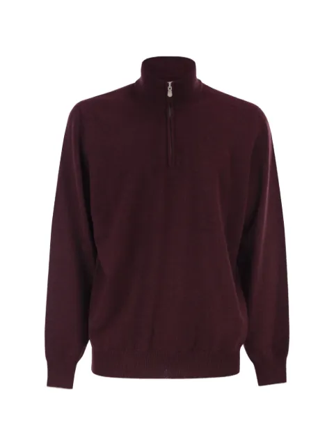 Brunello Cucinelli quarter-zip cashmere sweater