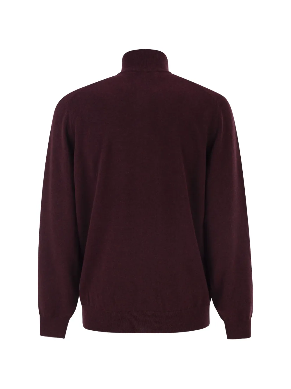 Brunello Cucinelli Kasjmier trui met rits Rood
