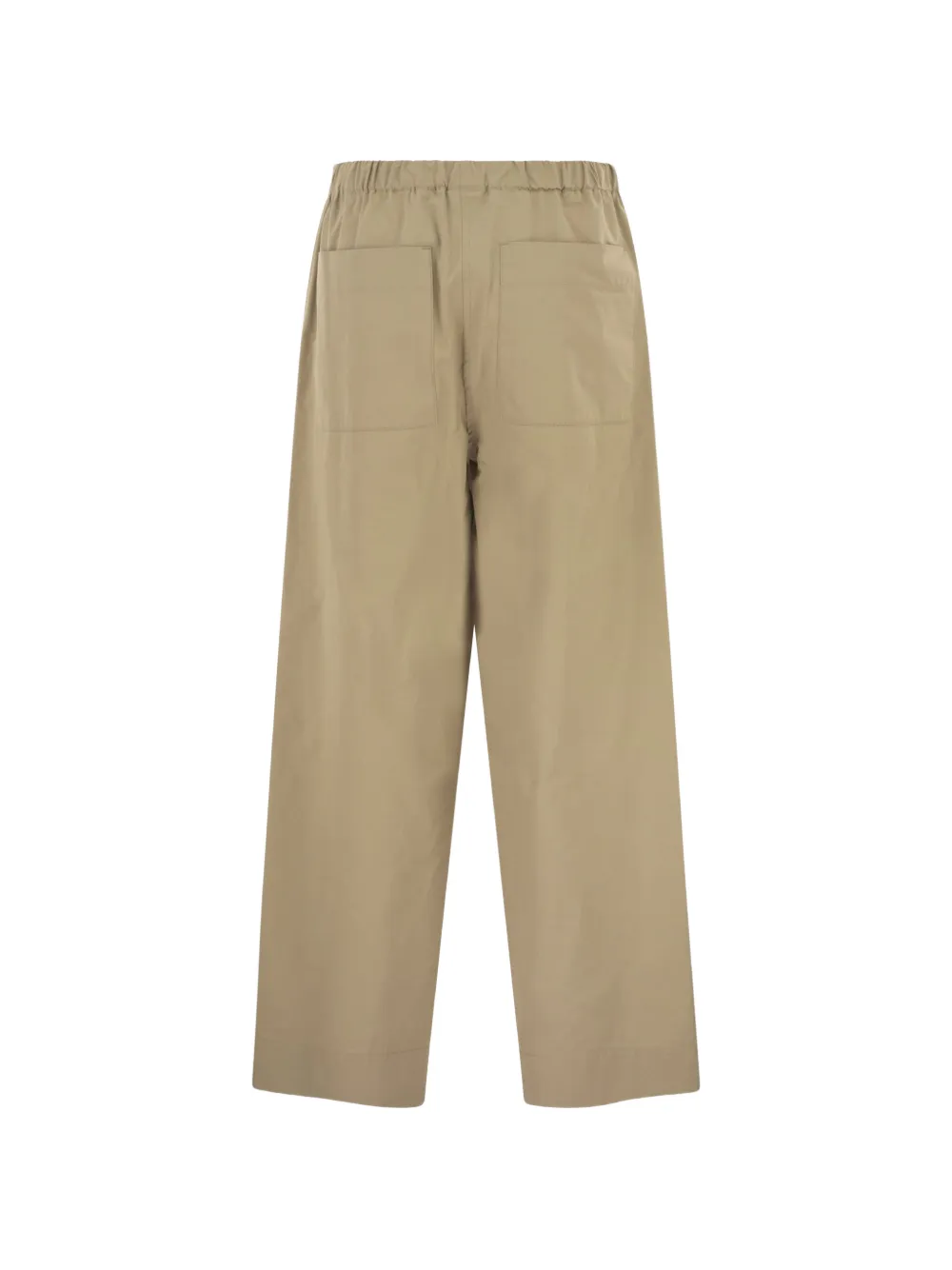 Weekend Max Mara Broek met wijde pijpen Beige