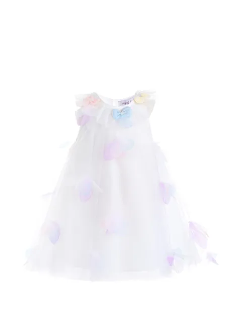 Mimi Tutu petal-appliqué tulle dress
