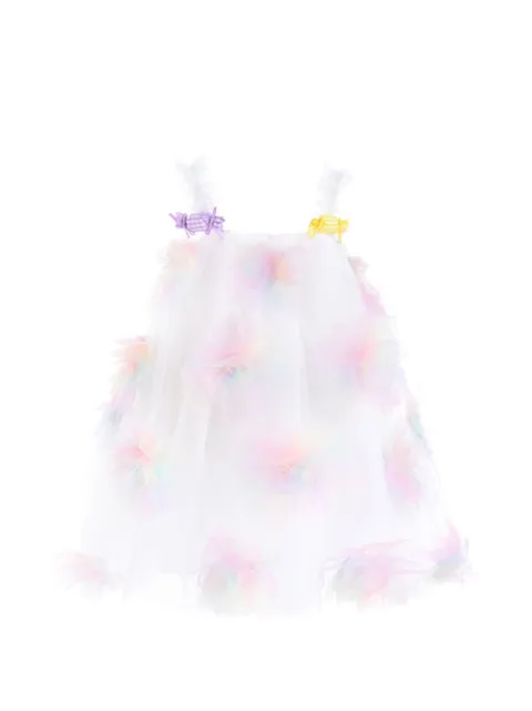 Mimi Tutu Malee floral-appliqué dress