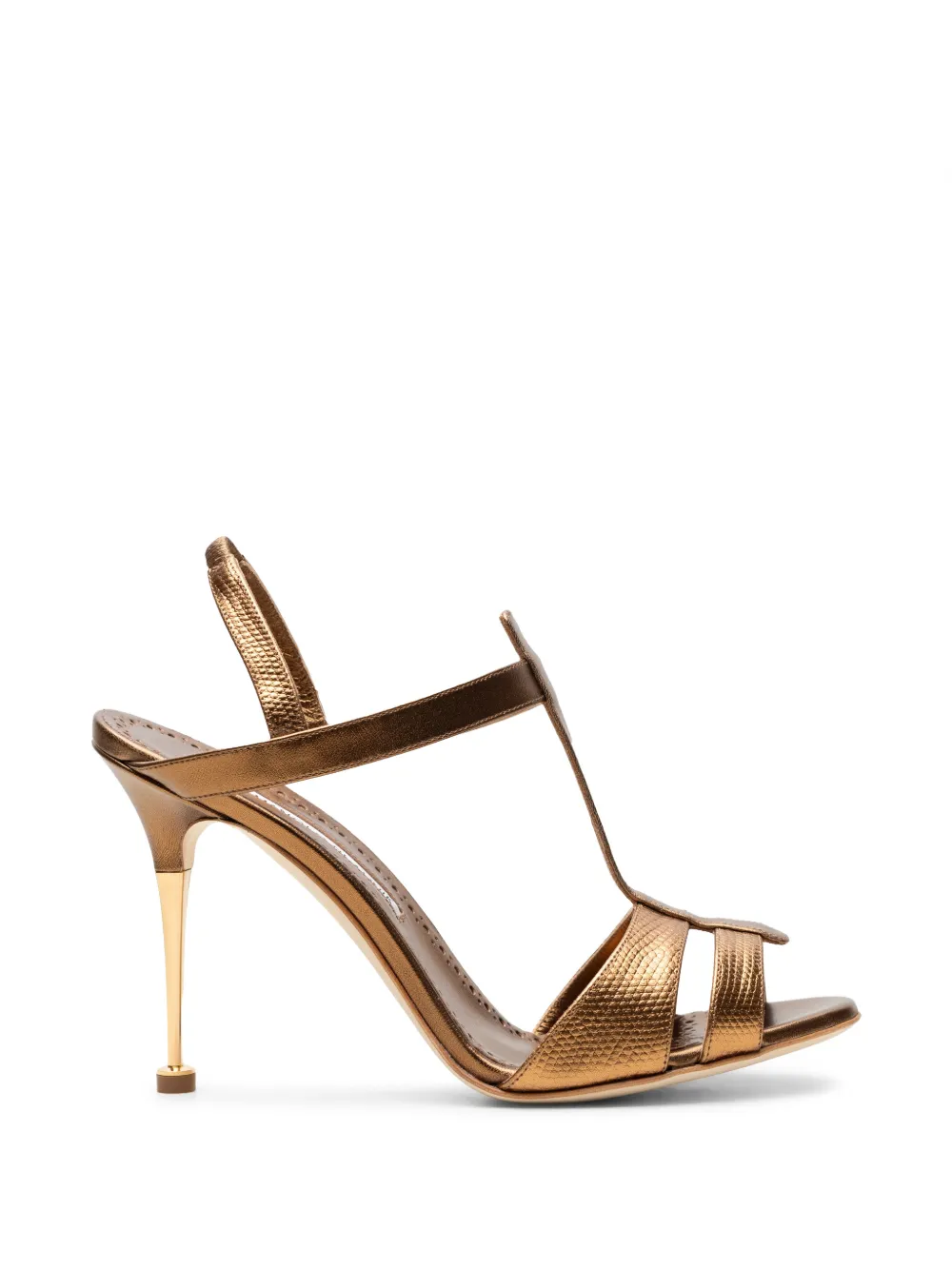 Manolo Blahnik Retaux t-bar sandals - Braun