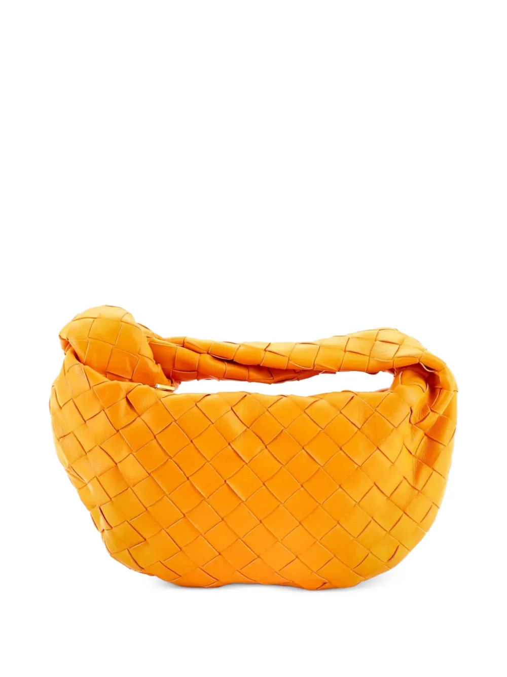 Bottega Veneta Pre-Owned BV Jodie Intrecciato Nappa Mini hobo bag - Arancione