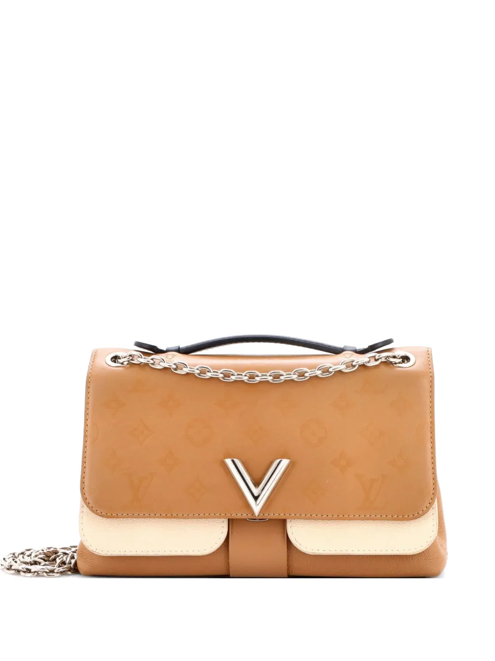Louis Vuitton Pre-Owned Very Chain Bag Monogram Leather shoulder bag - Brown