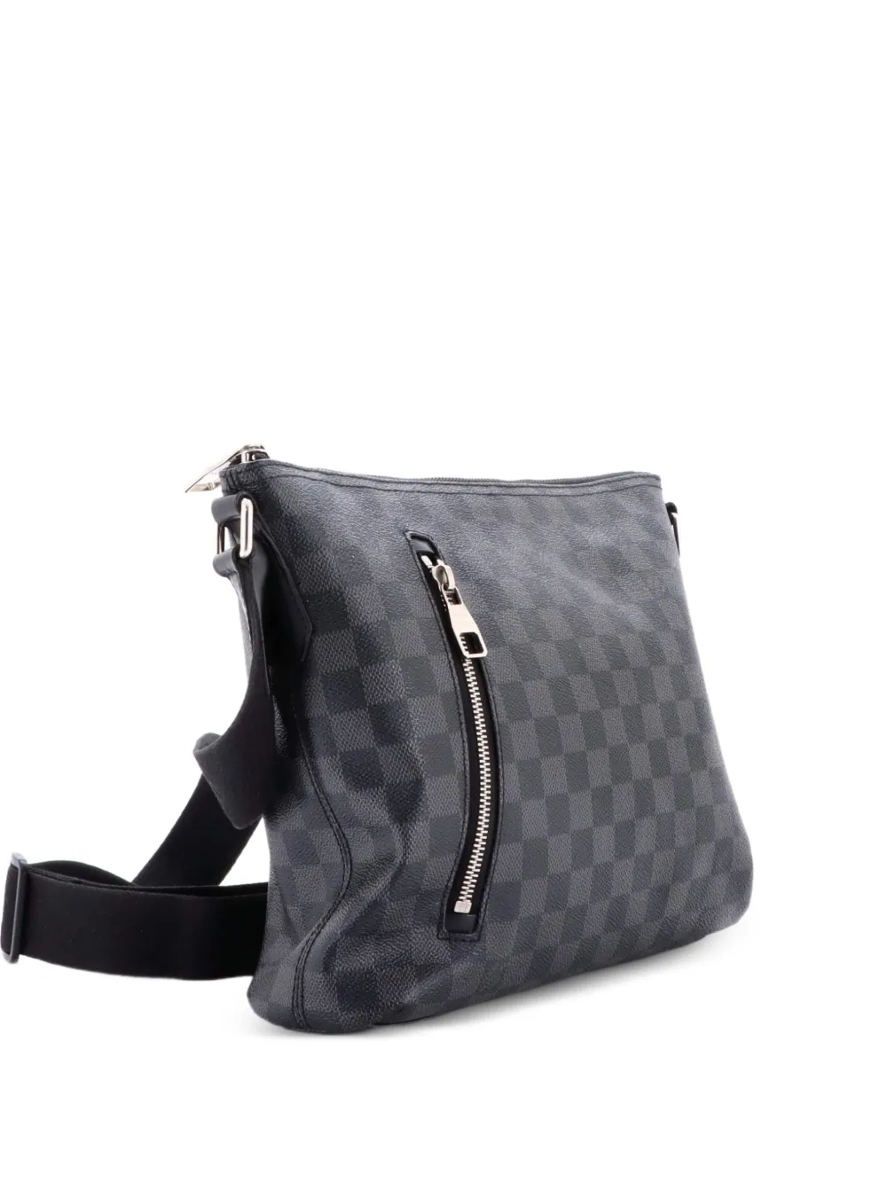 Louis Vuitton Pre-Owned Borsa a tracolla Mick PM in tela Damier Graphite - Nero