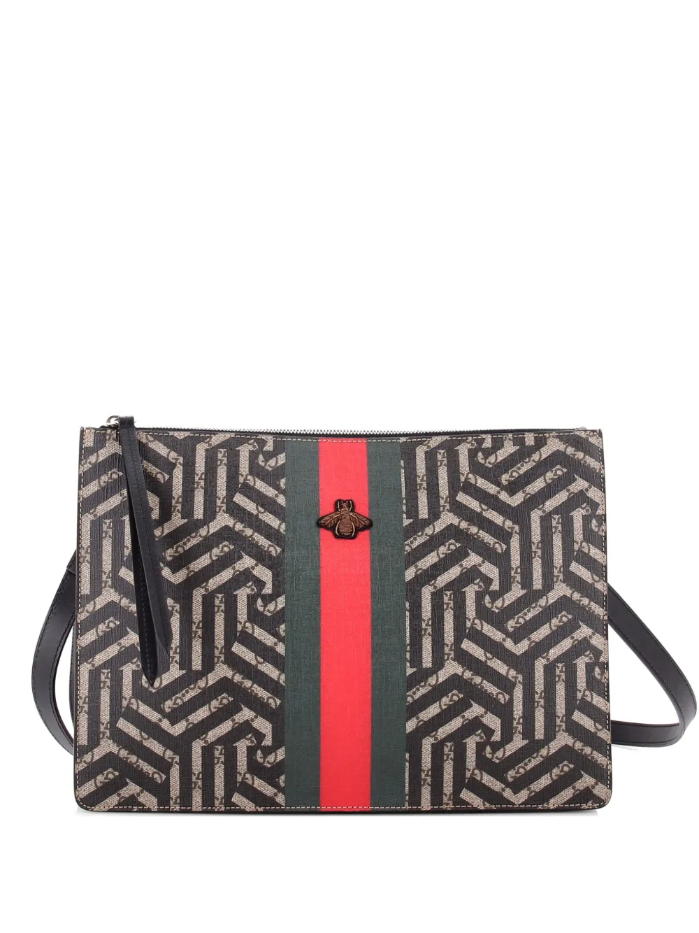 Gucci Pre-Owned Borsa a tracolla Caleido GG - Nero