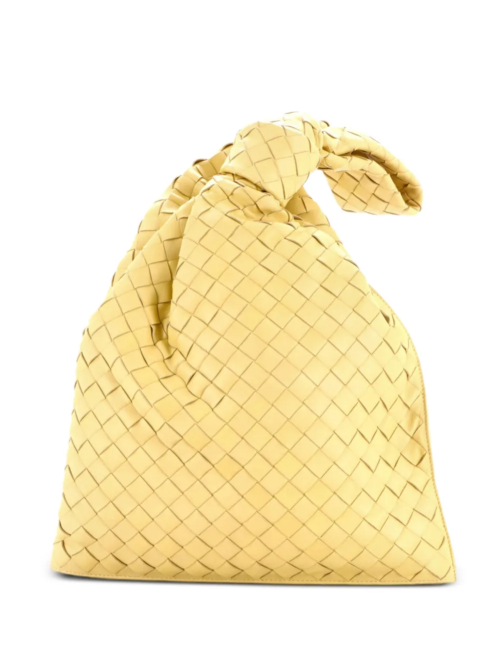 Bottega Veneta Pre-Owned Borsa a tracolla Intrecciato - Giallo