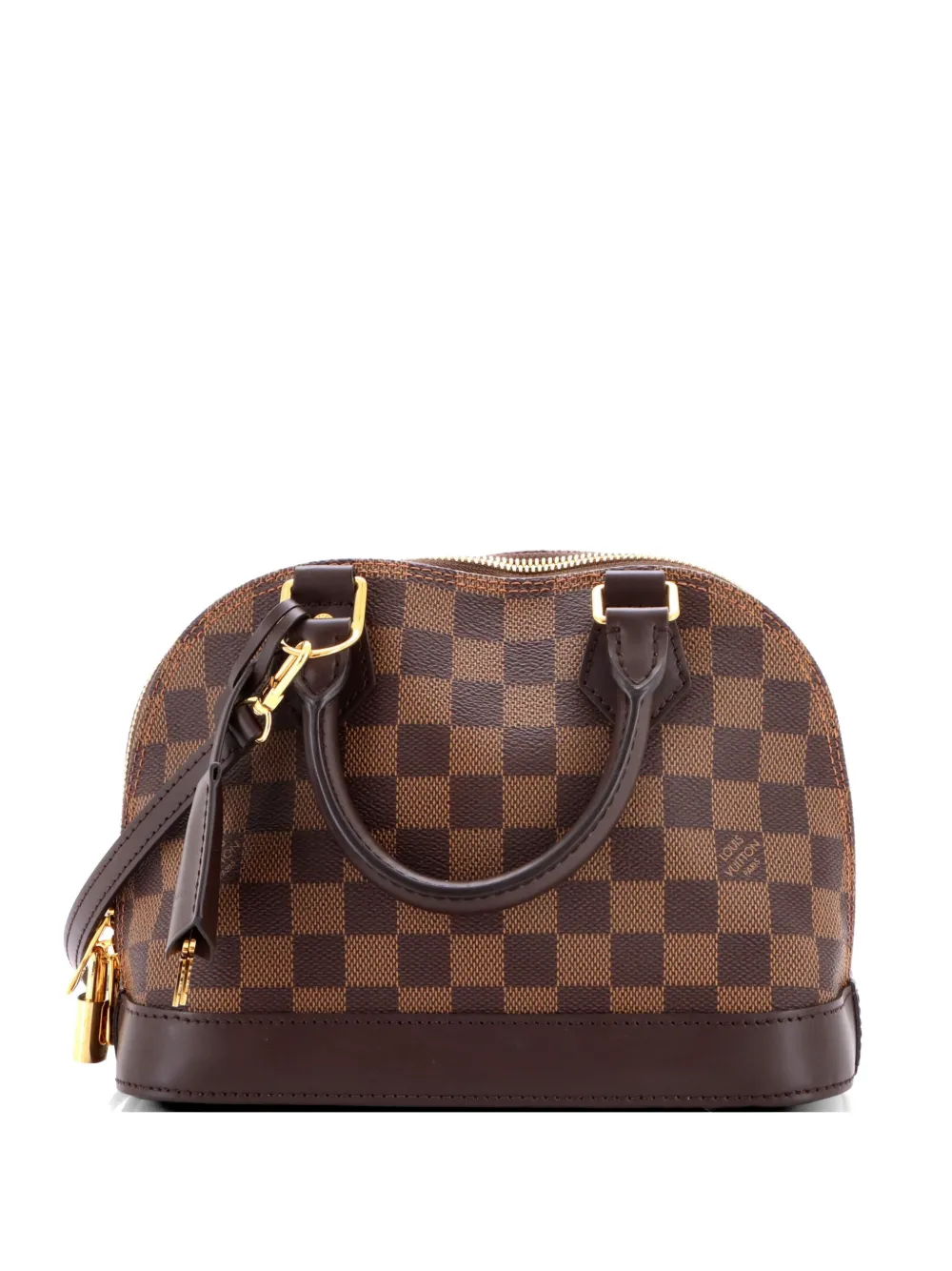 Louis Vuitton Pre-Owned Borsa a spalla Alma Damier BB - Marrone