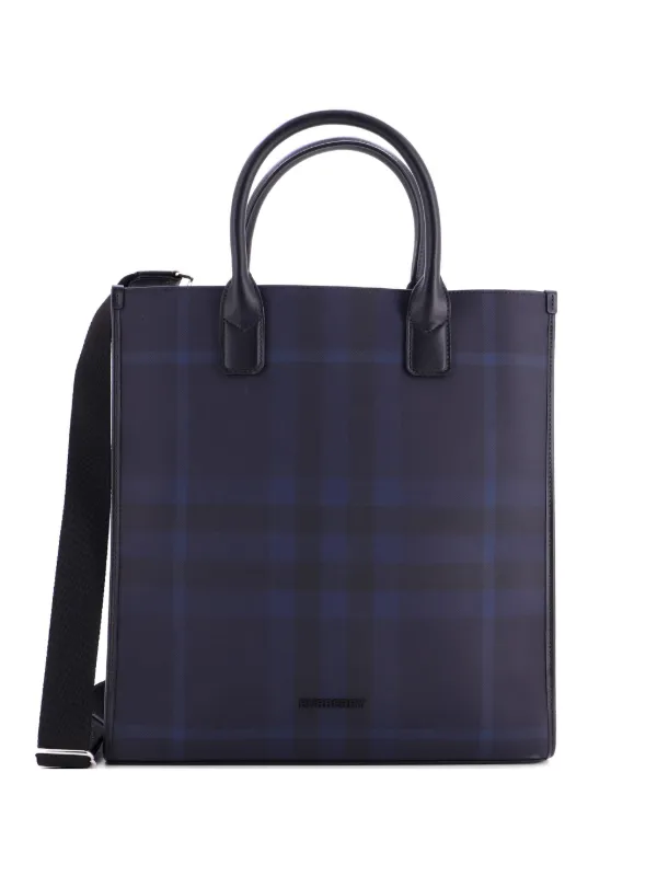 Burberry Pre-Owned Convertible London Check Coated Canvas With