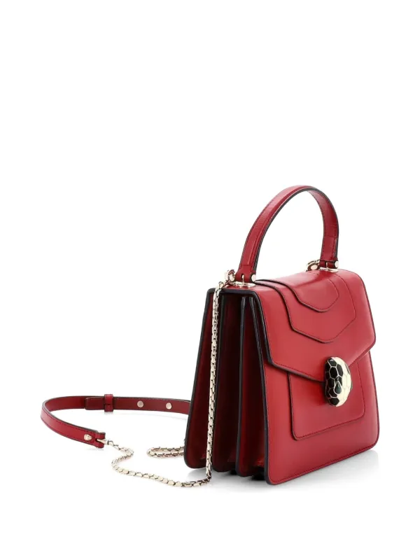 Bvlgari Pre-Owned セルペンティ フォーエバー トップハンドル レザー