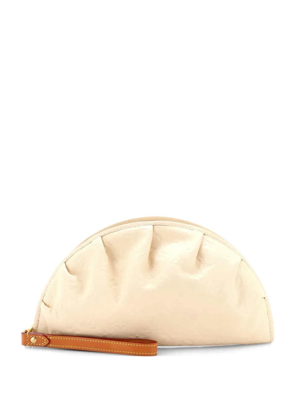 Louis Vuitton Pre-Owned Clutch Gyoza con monogramma - Toni neutri