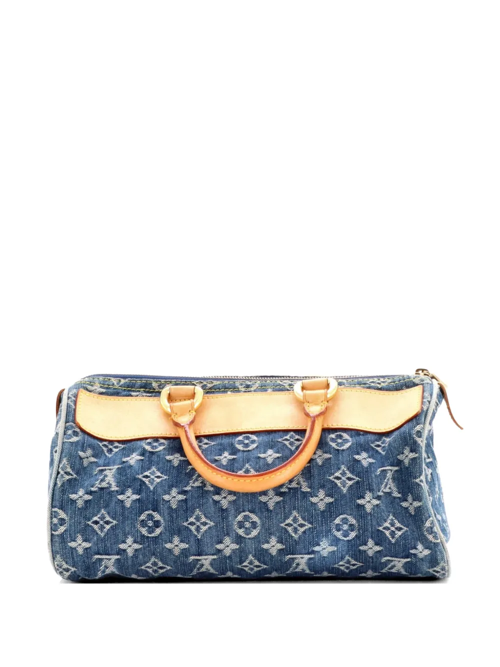 Louis Vuitton Pre-Owned Borsa a mano Neo Speedy denim - Blu