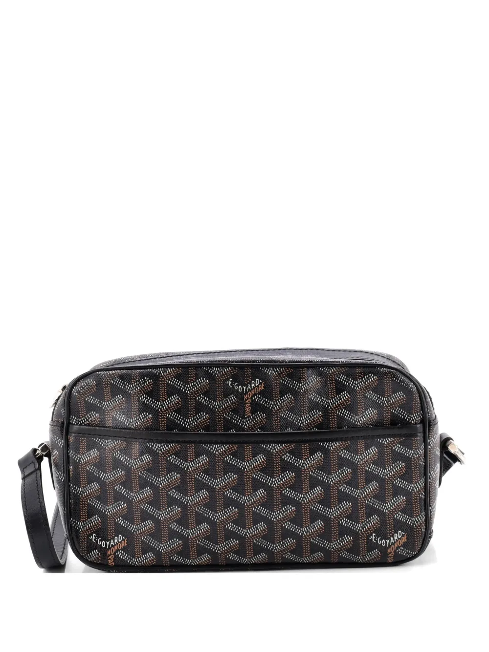 Goyard Pre-Owned Cap Vert Bag Umhängetasche aus beschichtetem Canvas - Schwarz
