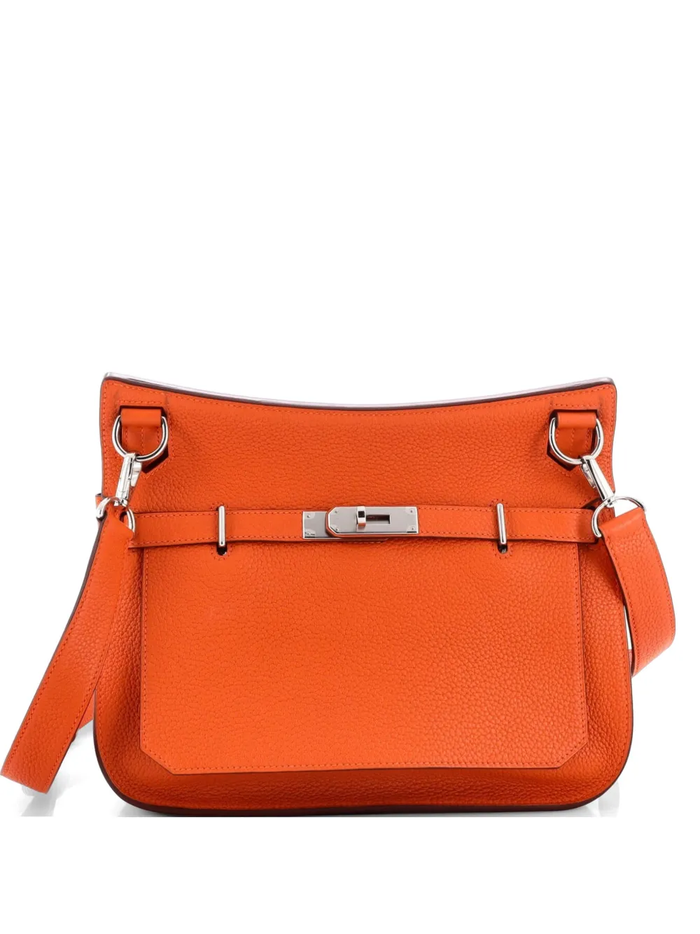 Hermès Pre-Owned Borsa a spalla Jypsiere 28 in pelle Clemence - Arancione